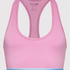 Puma Γυναίκες Αθλητικά Σουτιέν Σουτιέν τοπ Racer Back 907862 Ροζ Ροζ -Puma Εκπτώσεις unnamed file 4057