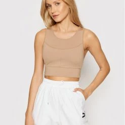 Puma Γυναίκες Tops Τοπ Infuse 530255 Μπεζ Slim Fit Μπεζ