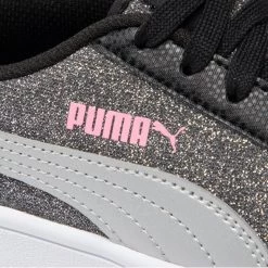Puma Γυναίκες Αθλητικά Smash V2 Glitz Glam Jr 367377 Ασημί Ασημί -Puma Εκπτώσεις unnamed file 4396
