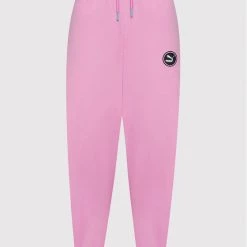 Puma Γυναίκες Παντελόνια Φόρμας Παντελόνι φόρμας SWxP 533567 Ροζ Relaxed Fit Ροζ -Puma Εκπτώσεις unnamed file 4552