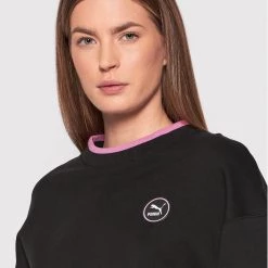 Puma Γυναίκες Μπλούζες Μπλούζα SWXp Crew 533562 Μαύρο Relaxed Fit Μαύρο -Puma Εκπτώσεις unnamed file 4556