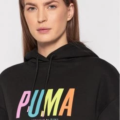 Puma Γυναίκες Μπλούζες Μπλούζα SWXp Graphic 533564 Μαύρο Regular Fit Μαύρο -Puma Εκπτώσεις unnamed file 4566