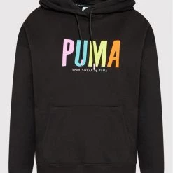 Puma Γυναίκες Μπλούζες Μπλούζα SWXp Graphic 533564 Μαύρο Regular Fit Μαύρο -Puma Εκπτώσεις unnamed file 4567