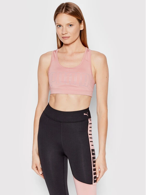 Puma Γυναίκες Αθλητικά Σουτιέν Αθλητικό σουτιέν Mid 4 Keeps Graphic 520306 Ροζ Ροζ 3 Puma Γυναίκες Αθλητικά Σουτιέν Αθλητικό σουτιέν Mid 4 Keeps Graphic 520306 Ροζ Ροζ