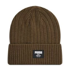 Puma Γυναίκες Χειμωνιάτικοι Σκούφοι Σκούφος Ribbed Classic Beanie 022831 09 Πράσινο Πράσινο