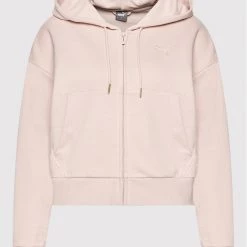 Puma Γυναίκες Μπλούζες Μπλούζα Full-Zip Tr 589521 Ροζ Relaxed Fit Ροζ -Puma Εκπτώσεις unnamed file 4669