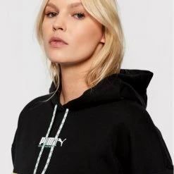 Puma Γυναίκες Μπλούζες Χωρίς Φερμουάρ Μπλούζα Intl 531649 Μαύρο Relaxed Fit Μαύρο -Puma Εκπτώσεις unnamed file 4673