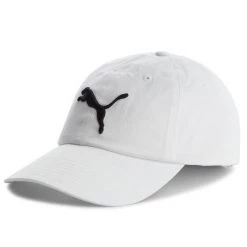 Puma Άνδρες Καπέλα Μπέιζμπολ Καπέλο Jockey Ess Cap 052919 Λευκό Λευκό
