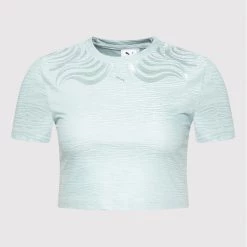 Puma Γυναίκες T-shirts T-Shirt Snow Tiger 533475 Μπλε Regular Fit Μπλε -Puma Εκπτώσεις unnamed file 487