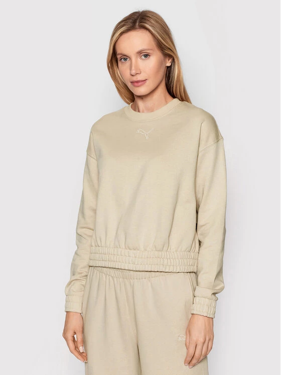 Puma Γυναίκες Μπλούζες Μπλούζα Her Crew 847094 Μπεζ Relaxed Fit Μπεζ 3 Puma Γυναίκες Μπλούζες Μπλούζα Her Crew 847094 Μπεζ Relaxed Fit Μπεζ