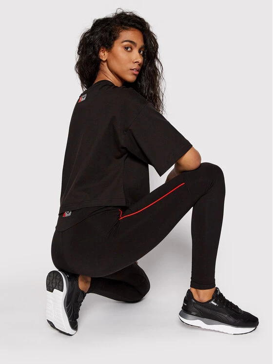 Puma Γυναίκες Κολάν BATMAN 534732 Μαύρο Slim Fit Μαύρο 3 Puma Γυναίκες Κολάν BATMAN 534732 Μαύρο Slim Fit Μαύρο - Image 2