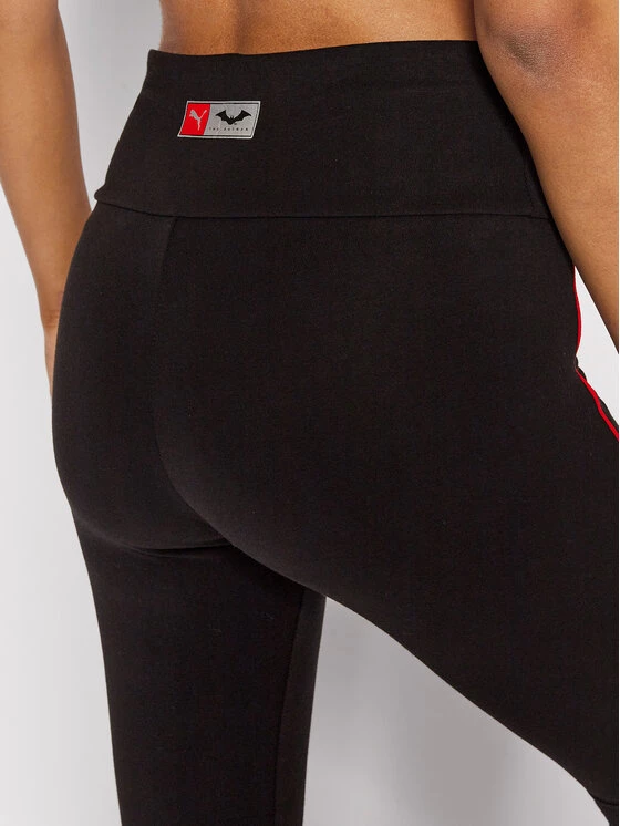 Puma Γυναίκες Κολάν BATMAN 534732 Μαύρο Slim Fit Μαύρο 5 Puma Γυναίκες Κολάν BATMAN 534732 Μαύρο Slim Fit Μαύρο - Image 4