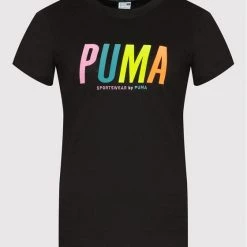 Puma Γυναίκες T-shirts T-Shirt SMILEY WORLD Graphic 533559 Μαύρο Regular Fit Μαύρο -Puma Εκπτώσεις unnamed file 533