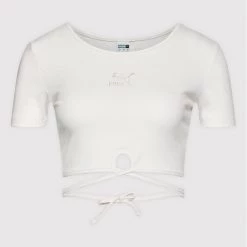 Puma Γυναίκες Μπλουζάκια Μπλουζάκι Classics Ribbed 533450 Μπεζ Slim Fit Μπεζ -Puma Εκπτώσεις unnamed file 553