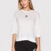 Puma Γυναίκες Μπλουζάκια Μπλουζάκι Classics Splitside 533509 Λευκό Oversize Λευκό