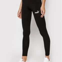 Puma Γυναίκες Κολάν Essentials 586835 Μαύρο Tight Fit Μαύρο