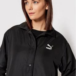 Puma Γυναίκες Μπουφάν Outdoor Μπουφάν μεταβατικό Classics 534294 Μαύρο Relaxed Fit Μαύρο -Puma Εκπτώσεις unnamed file 58