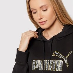 Puma Γυναίκες Πλεκτά Φορέματα Φόρεμα υφασμάτινο Winterized 848200 Μαύρο Relaxed Fit Μαύρο -Puma Εκπτώσεις unnamed file 612