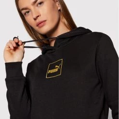 Puma Γυναίκες Μπλούζες Μπλούζα Holiday 589549 Μαύρο Regular Fit Μαύρο -Puma Εκπτώσεις unnamed file 647