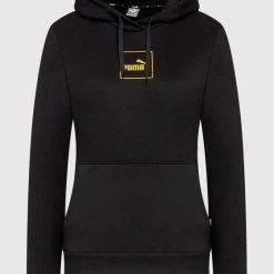 Puma Γυναίκες Μπλούζες Μπλούζα Holiday 589549 Μαύρο Regular Fit Μαύρο -Puma Εκπτώσεις unnamed file 648