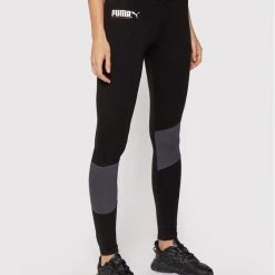Puma Γυναίκες Κολάν International 531661 Μαύρο Tight Fit Μαύρο