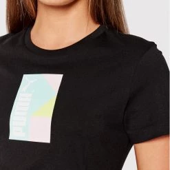 Puma Γυναίκες T-shirts T-Shirt Internationa Graphic 531658 Μαύρο Regular Fit Μαύρο -Puma Εκπτώσεις unnamed file 727