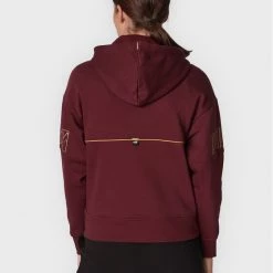 Puma Γυναίκες Μπλούζες Μπλούζα Power Deco Glam 671756 Μπορντό Regular Fit Μπορντό -Puma Εκπτώσεις unnamed file 73