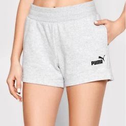 Puma Γυναίκες Αθλητικά Σορτς Αθλητικό σορτς Essentials 586824 Γκρι Regular Fit Γκρι