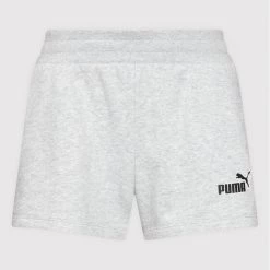 Puma Γυναίκες Αθλητικά Σορτς Αθλητικό σορτς Essentials 586824 Γκρι Regular Fit Γκρι -Puma Εκπτώσεις unnamed file 807