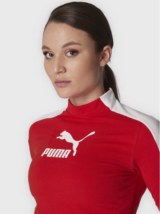 Puma Γυναίκες Μπλουζάκια Μπλουζάκι T7 537065 Κόκκινο Slim Fit Κόκκινο 6 Puma Γυναίκες Μπλουζάκια Μπλουζάκι T7 537065 Κόκκινο Slim Fit Κόκκινο - Image 4