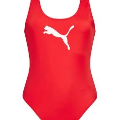 Puma Γυναίκες Ολόσωμα Μαγιό Μαγιό Swim 907685 Κόκκινο Κόκκινο -Puma Εκπτώσεις unnamed file 875